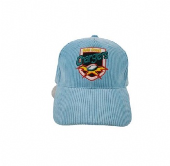 Wholesale customize corduroy cap 6 panel baseball cap China OEM cap