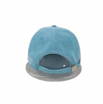 Wholesale customize corduroy cap 6 panel baseball cap China OEM cap