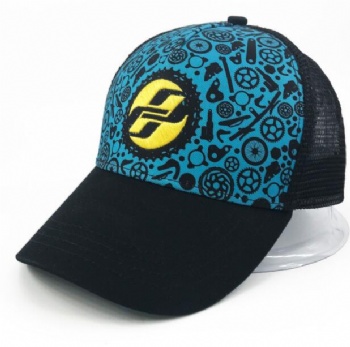 Classic curved trucker cap custom embroidery logo trucker cap logo cap