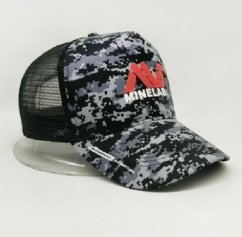 Camo trucker cap mesh camouflage cap curved trucker cap