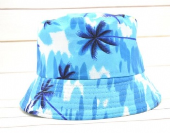 Custom printing fabric fisherman bucket caps fishing bucket hat quality bucket hats