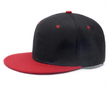 Snapback cap flat brim snapback blank design 2-tone color six panel