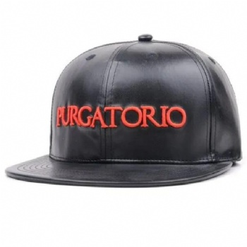 Online Shopping Custom PU Leather Hat Quality Snapback Cap