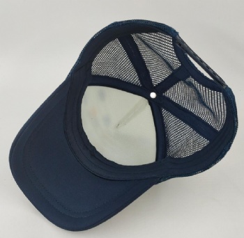 Quality custom printing trucker cap mesh cap with full size logo